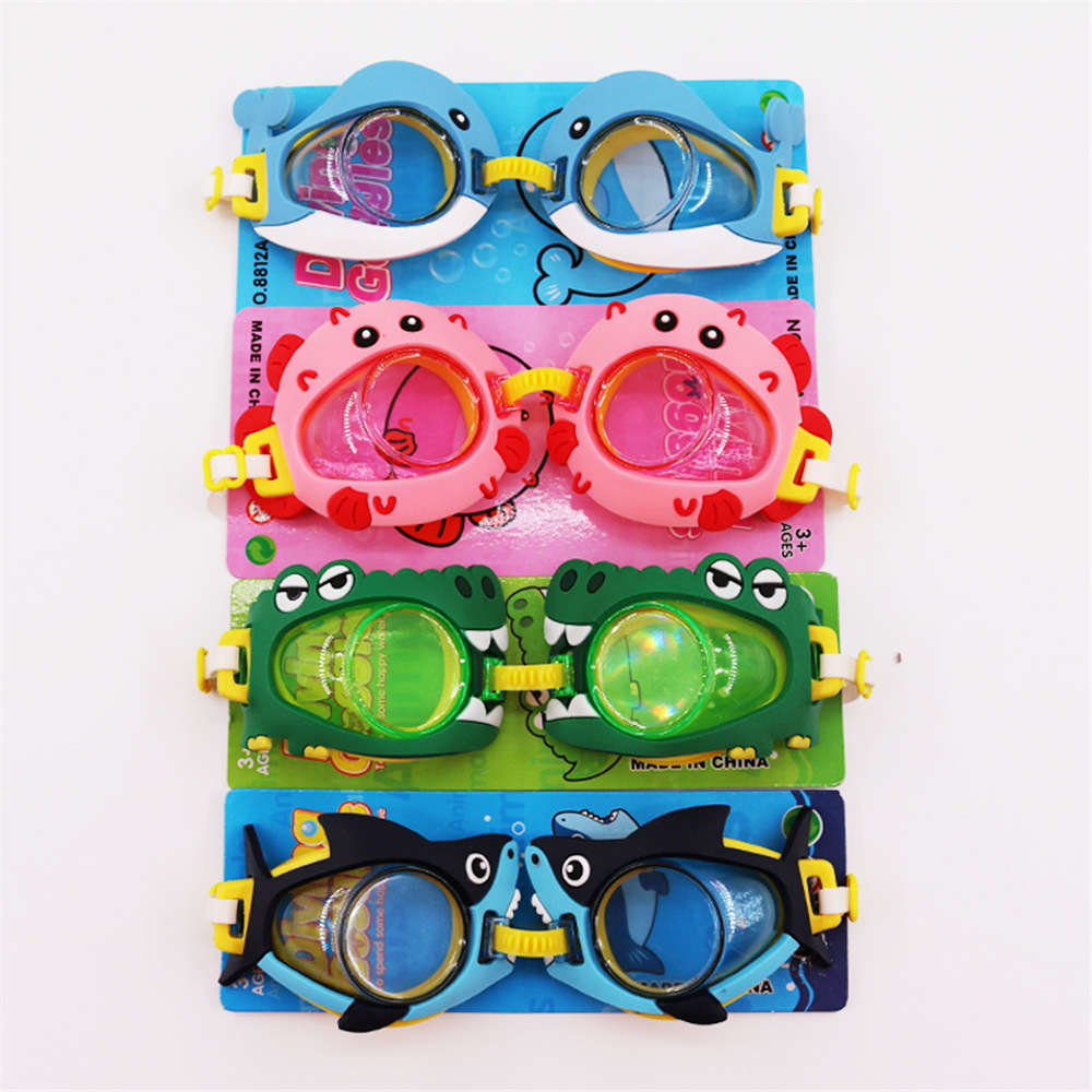 Gafas de natación impermeables para niños y niñas, equipo de