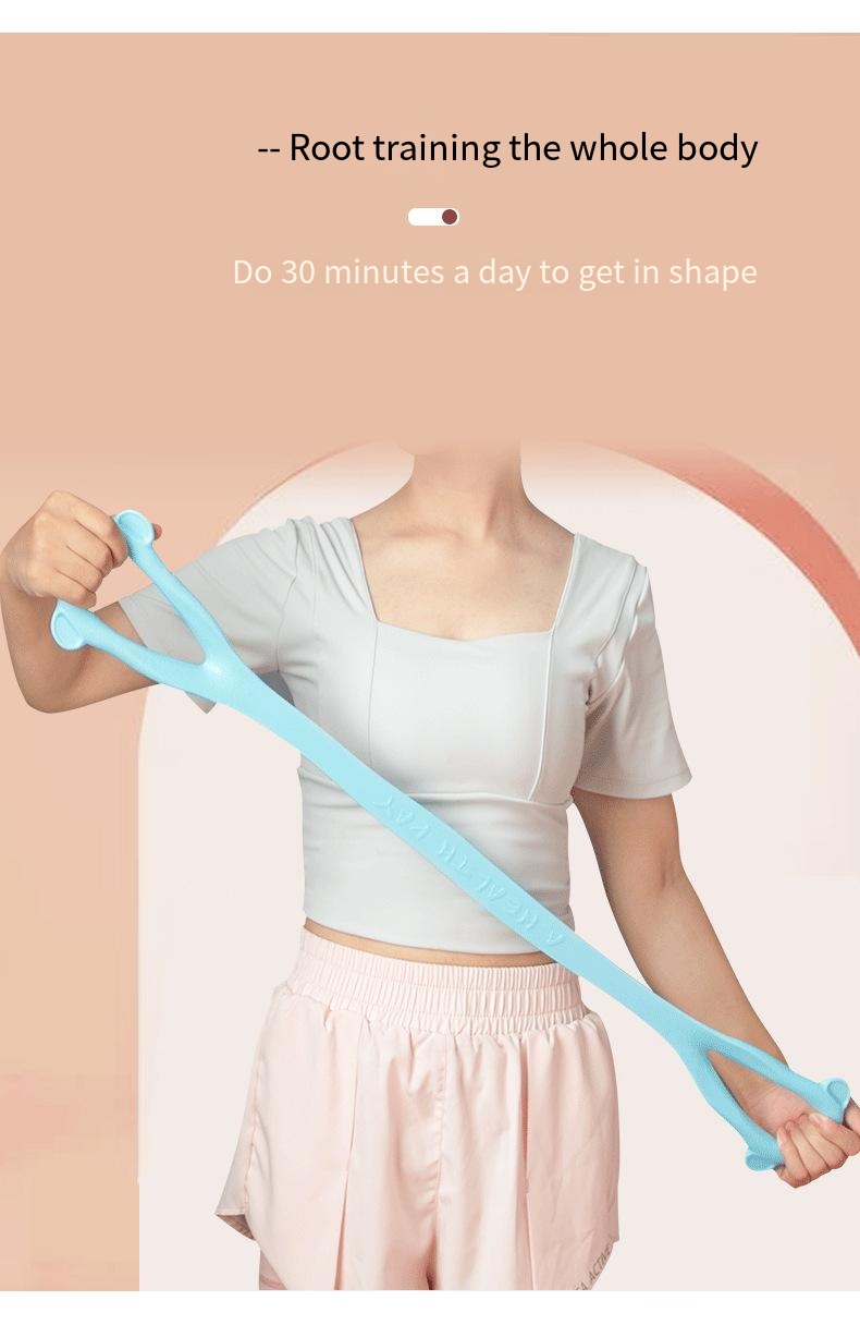 Elastic Pull Back Yoga Strap For Beautiful Back And Chest Temu