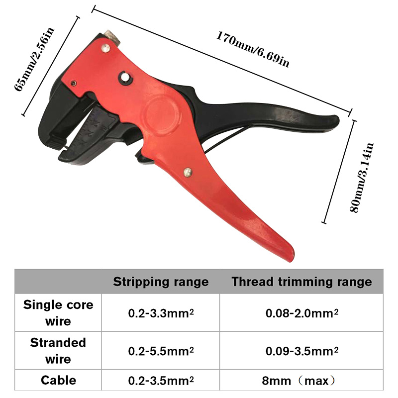 Comprar KNIPEX alicate pelacables automático mango pvc - Ilumitec