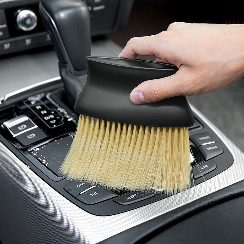 Car Interior Dust Sweeping Soft Brush Car Washing Tool Keyboard