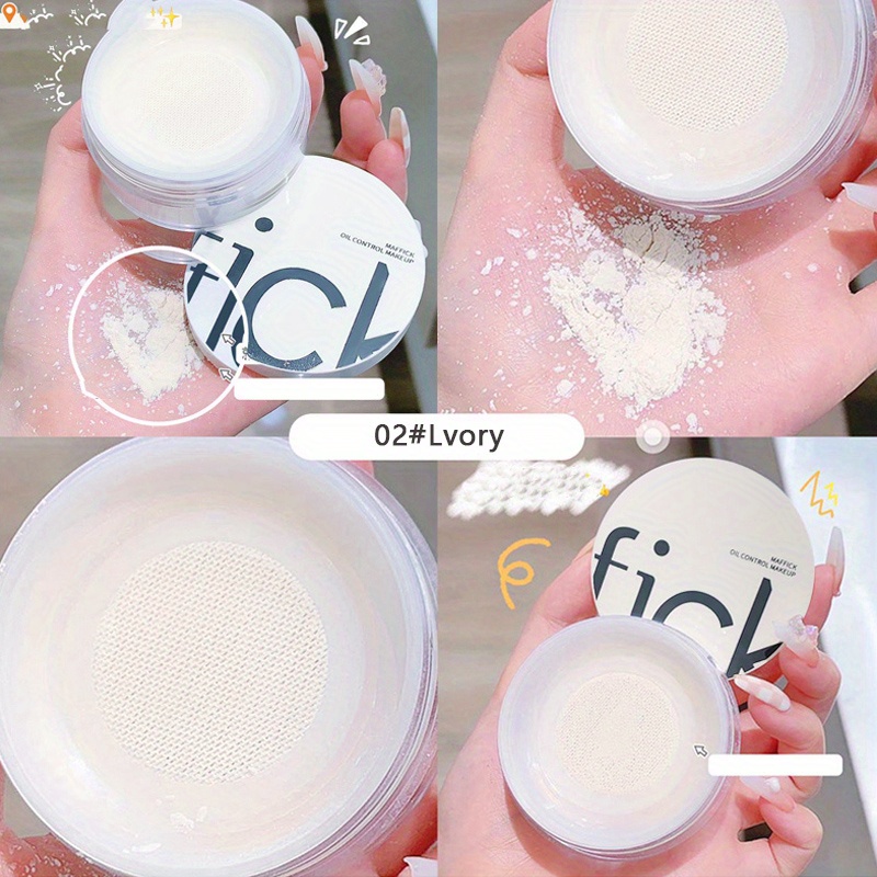 Facial Loose Powder Translucent Setting Powder Shine Matte Finish