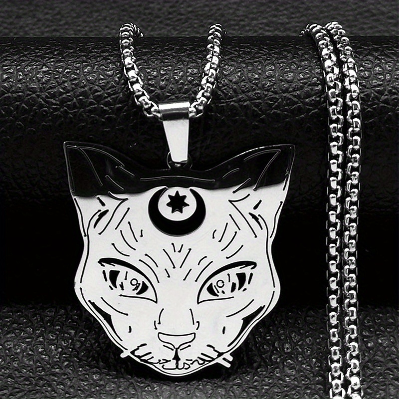 Hollow moon light hot sale short necklace