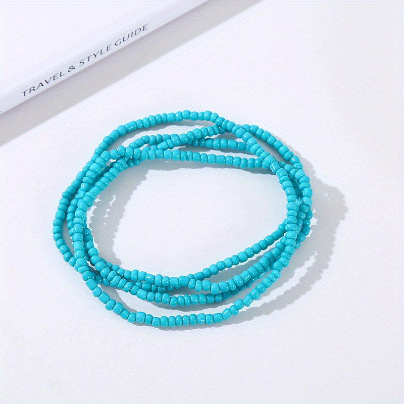 Colorful Beads Belly Chain Summer Body Jewelry