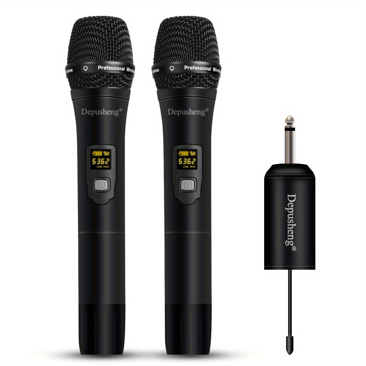 Microfono Wireless Depusheng W1 / W2 Uhf Microfono Portatile