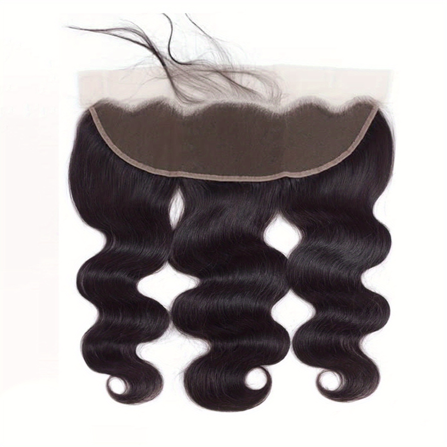 Brazilian Body Wave Ear Ear 13x4 Full Lace Frontal Closure - Temu Italy