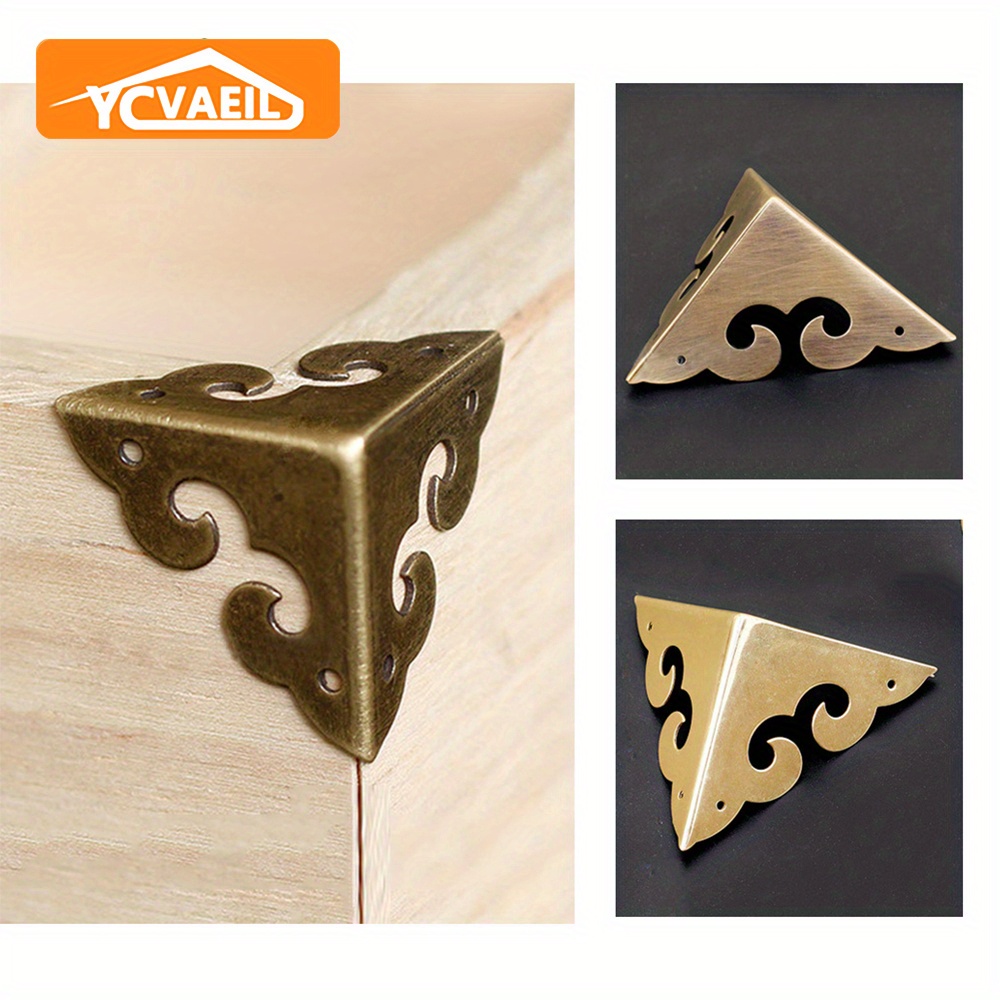 Box Corners Brackets For Home Decorative Triangle Gift Box Metal Table