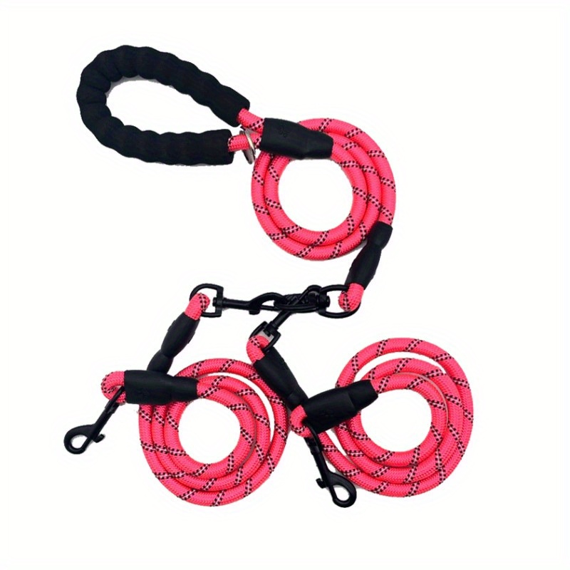 Reflective Pet Leash Nylon Traction Rope Dog Rope Soft Handle