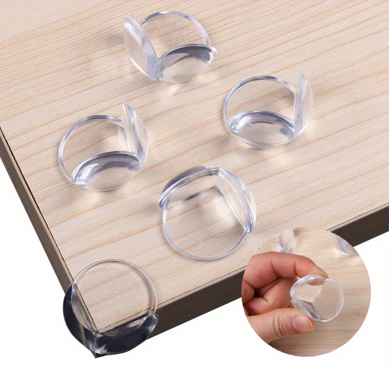 5pcs Transparent Silicone Anti-Collision Corner Protectors Baby