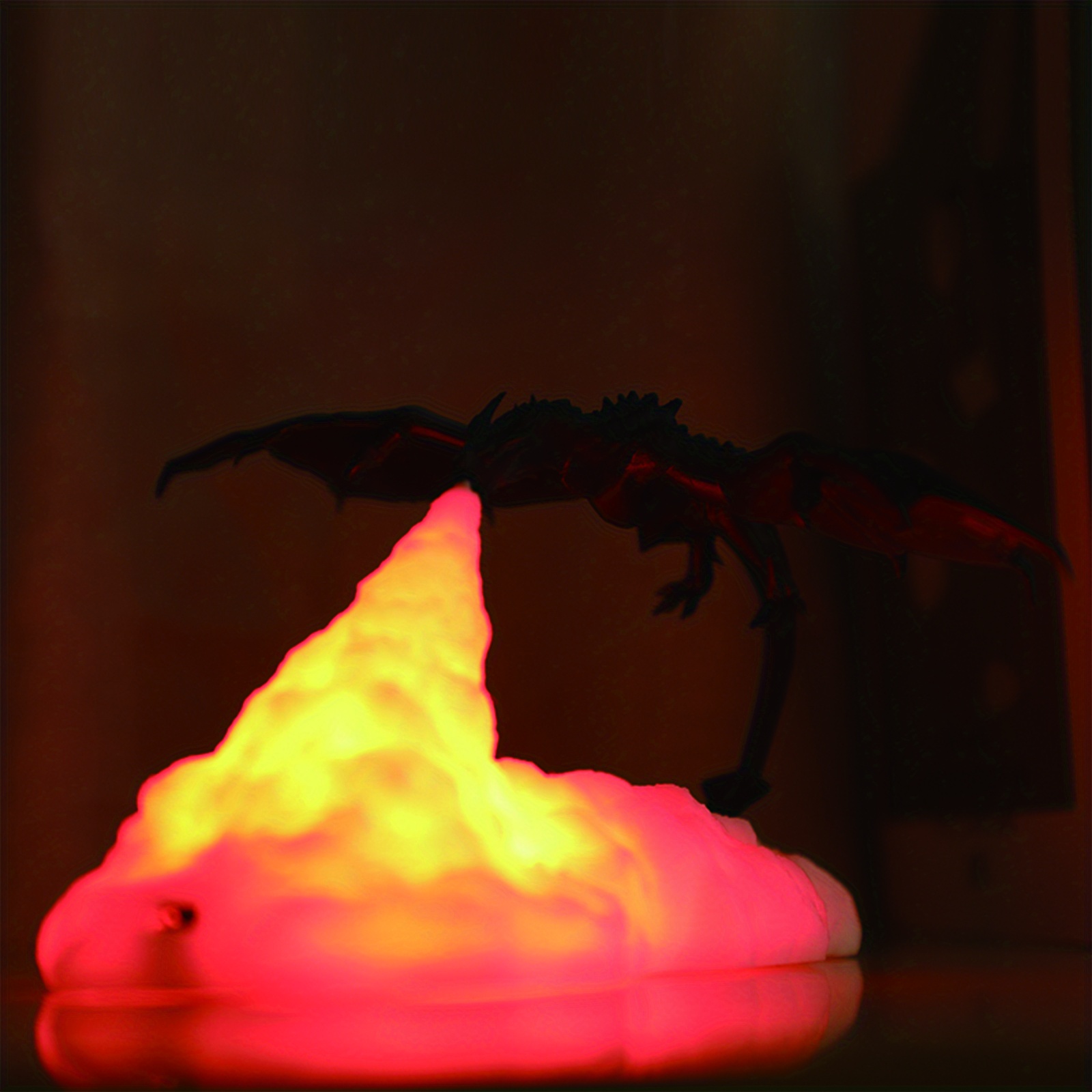 3d Printing Fire Dragon Small Night Light Ice Dragon - Temu