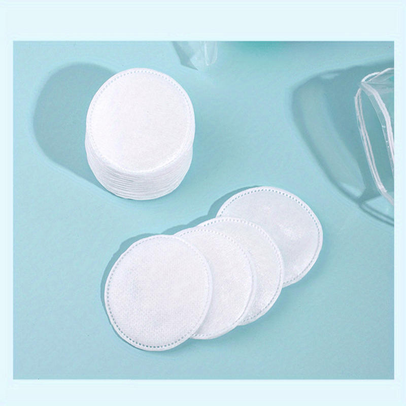 MSQ Cotton Rounds (300 Count), Makeup Remover Pads,100% Pure Cotton, Facial  Cleansing Round Cotton Pads, Lint-Free