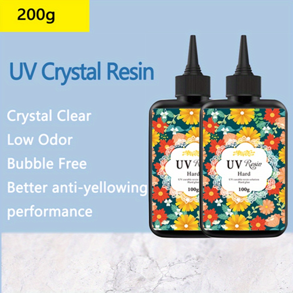 Comprar Resina UV Resina epoxi de curado UV Cristalino Tipo duro