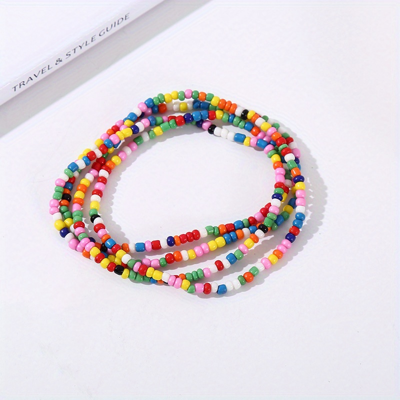 Colorful Beads Belly Chain Summer Body Jewelry