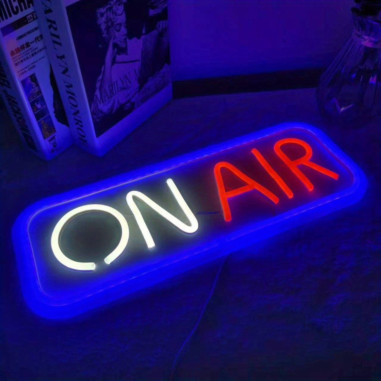 On Air LED Neon Sign, Home Decor, on Air Light, on Air Sign, on Air Neon  Sign, Neon Signs, Neon Sign, Studio Decor, Recording -  Denmark