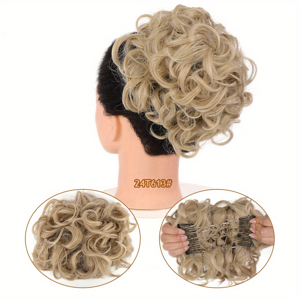 HBY Damen-Haargummis, 12 Stück – Extra Dick, Rutschfest Für Dickes/lockiges Haar (Lavendel, 8 Mm)