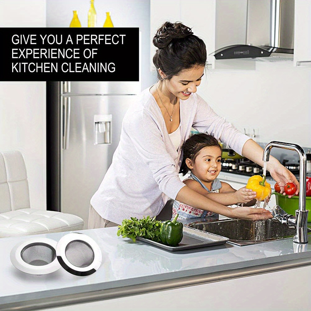 Sink Strainer Stainless Steel Sink Drain Strainer Food Temu