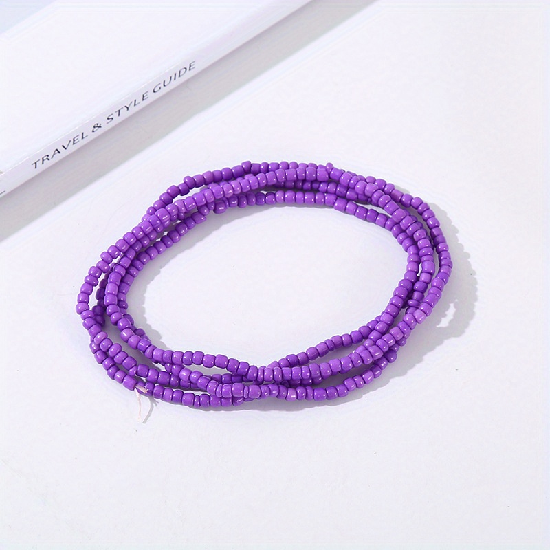 Colorful Beads Belly Chain Summer Body Jewelry