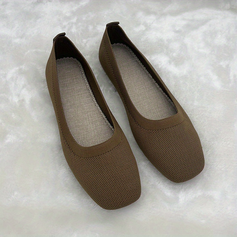 Brown hotsell flat shoes