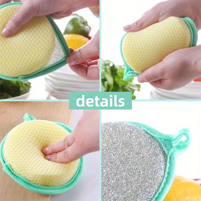 Cocina la esponja de limpieza Scourer multiuso con Almohadilla de