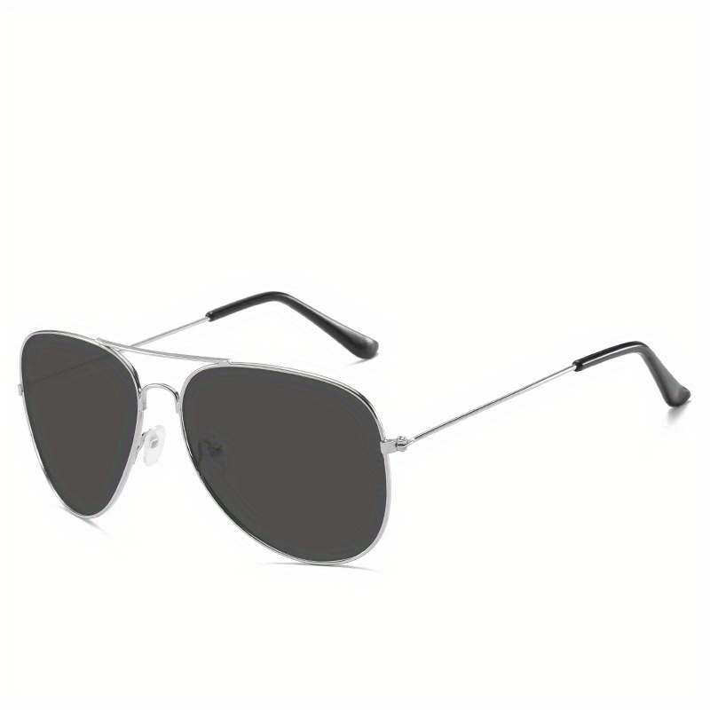 Classic Mirrored Pilot Reflective Metal Aviator Sunglasses