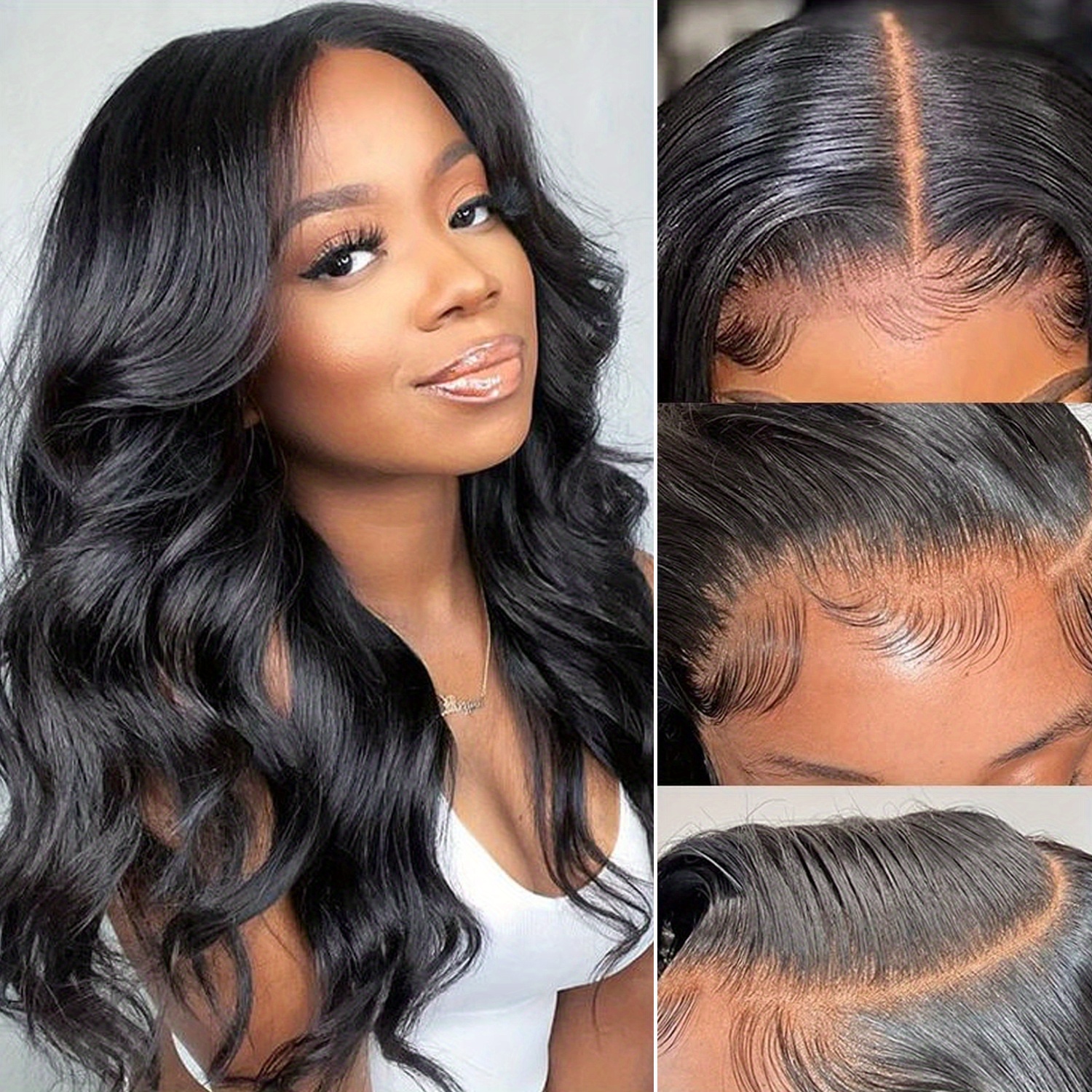 Brazilian Body Wave Ear Ear 13x4 Full Lace Frontal Closure {region Name}