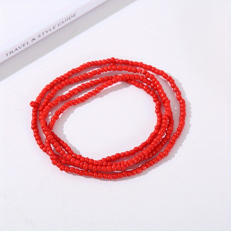 Colorful Beads Belly Chain Summer Body Jewelry