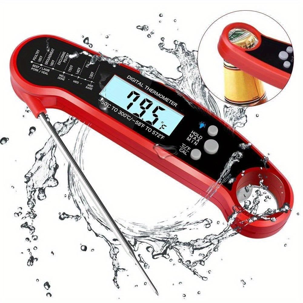 KULUNER TP-01 Waterproof Digital Instant Read Meat Thermometer