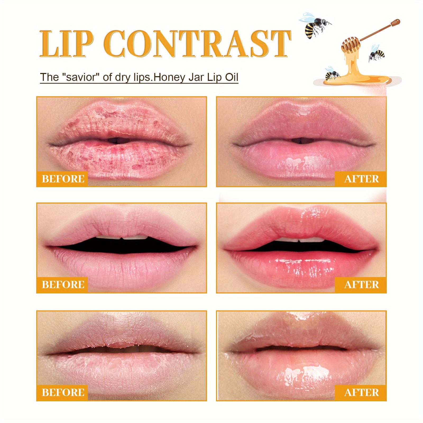 Honey Pot Lip Oil Moisturizing Nourishing Skin Honey Lip Temu