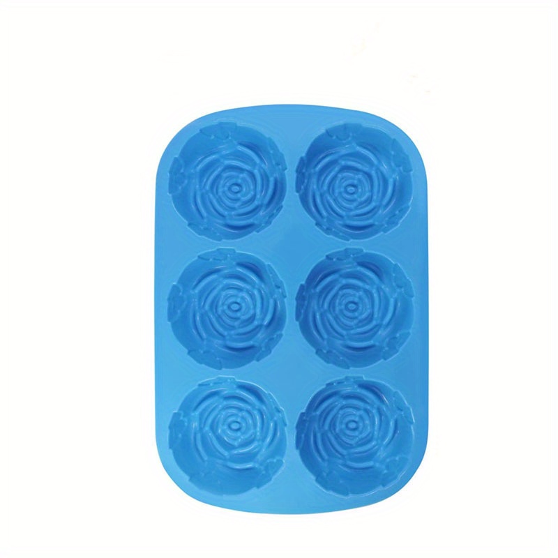 3D Silicone Flower Mold for Cake Soap Molds Silicone Flower Soap Mold Form  Chocolate Cake Mold Handmade DIY Cake Fondant Decoration Soap Making