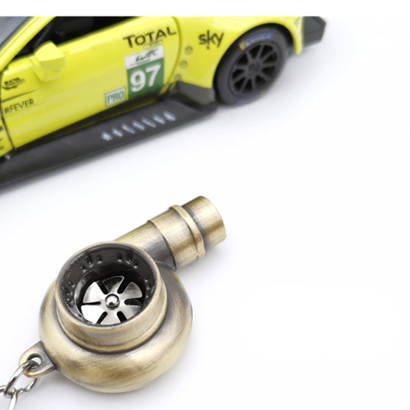1PC Real Whistle Sound Turbo Keychain Sleeve Bearing Spinning Turbo Key Auto  Part Turbine Turbocharger Key Ring Key Holder Accessoies,Metal JDM Turbo  KeyTurbocharger Engine Make Noise Key Rings Real Whistle Sound Car