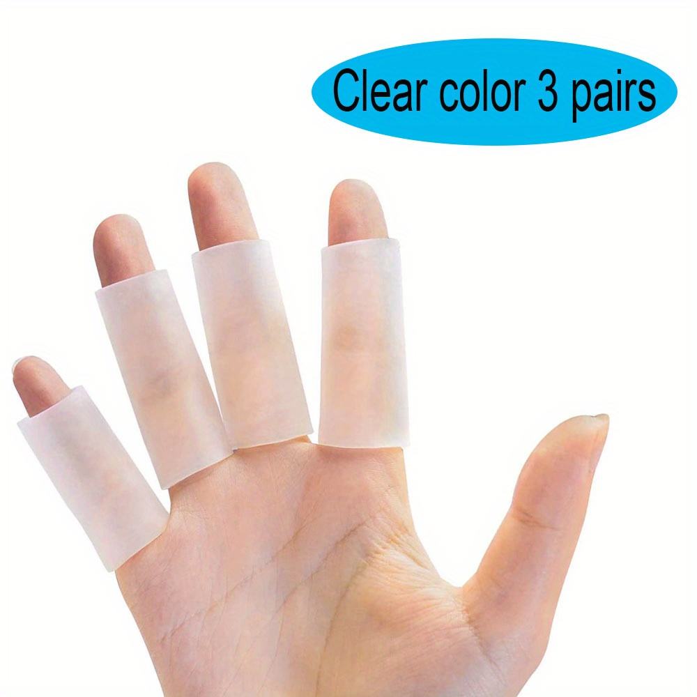 Finger Sleeve Protector Silicone Thumb Protector - Temu