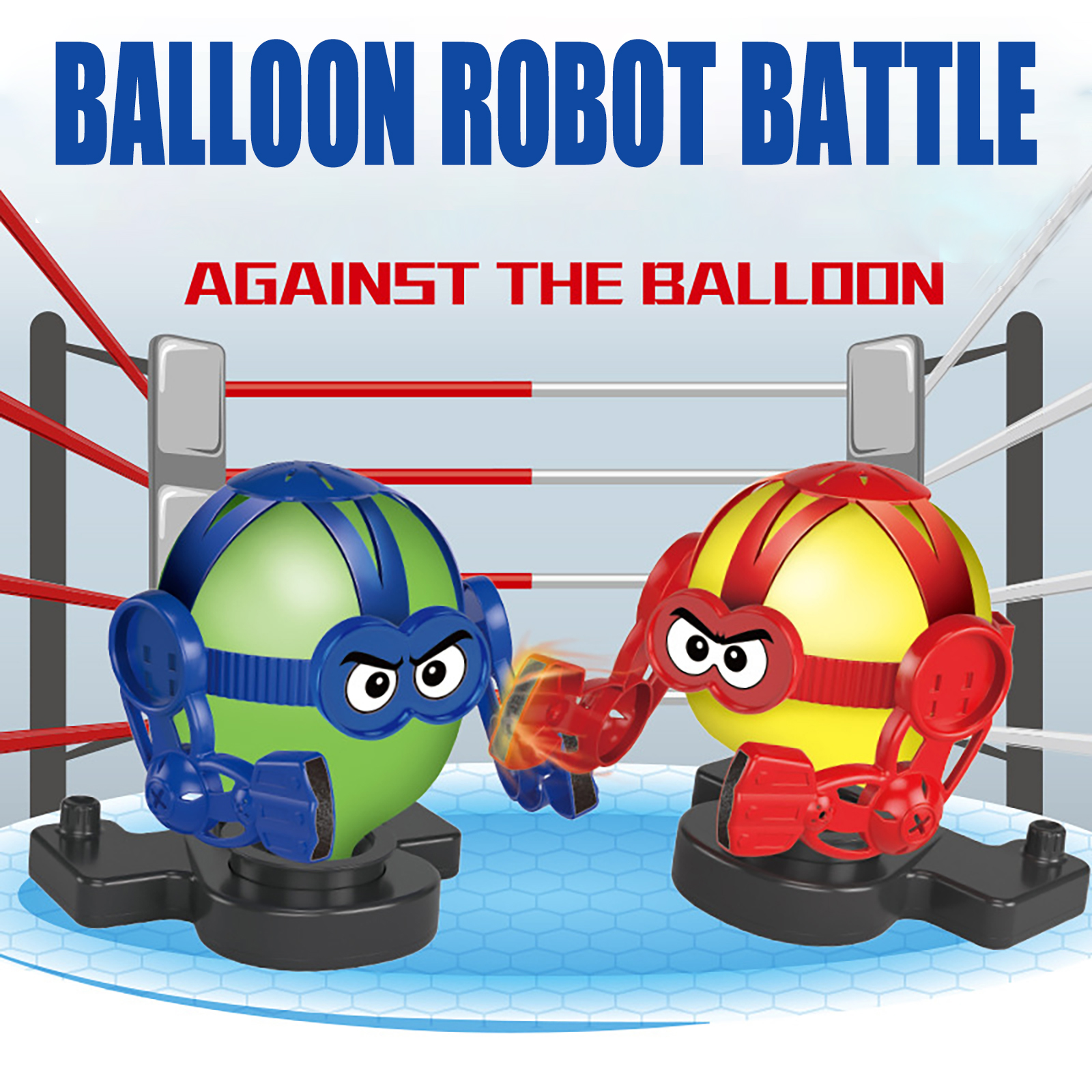 Balloon Bamboo Man Battle, Bamboo PK Puppet Kit,Whack A Balloon