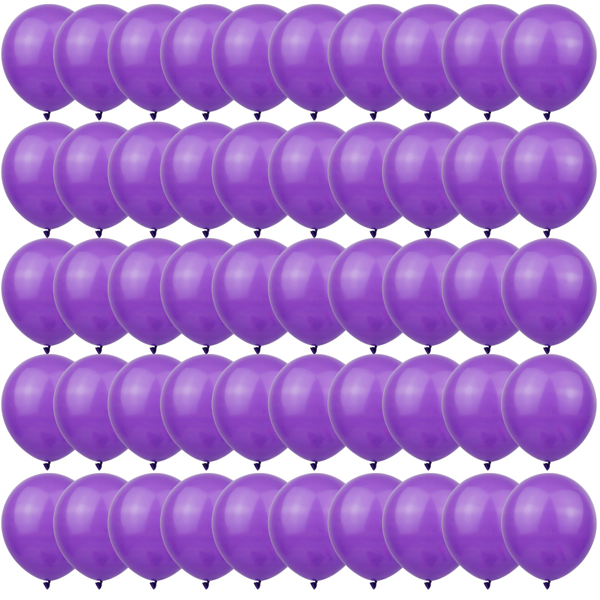 AnnoDeel 50 pcs 12 pouces Ballons Violets, Ballons Perles Latex Violet  Clair et Ballons Violet Foncé pour Fille Fête d'anniversaire Décorations de  Mariage Fête Romantique 