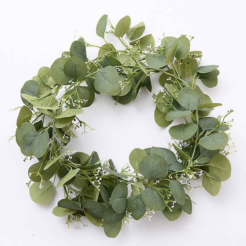 Eucalyptus Garland Artificial Faux Garland Wall Decor Silver - Temu