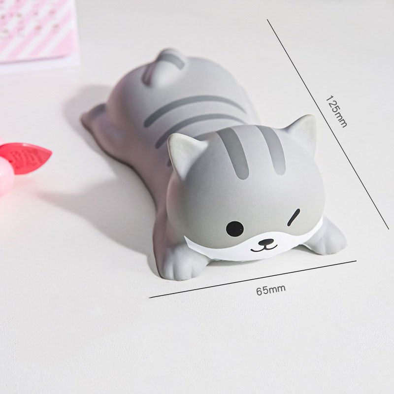 Cute Cartoon Cat Mouse Pad And Keyboard Wrist Rest - Kawaii Fashion Shop