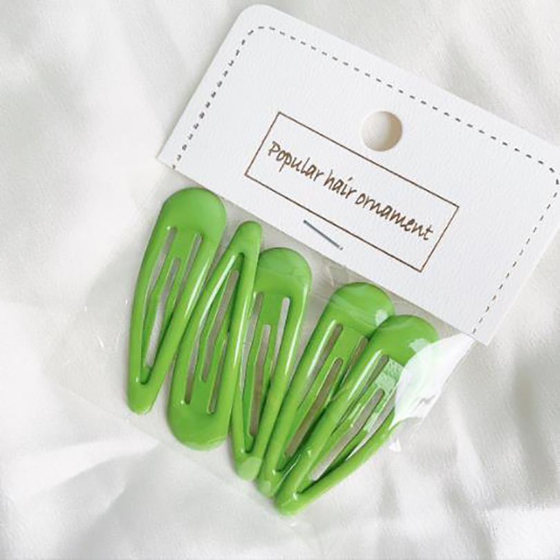 Water Drop Snap Hair Clips Stylish Colorful Hair Clips For Girls BB  Hairpins, Macaron Metal Barrettes, Hairgrip YW3622Q From Eden_garden, $0.07