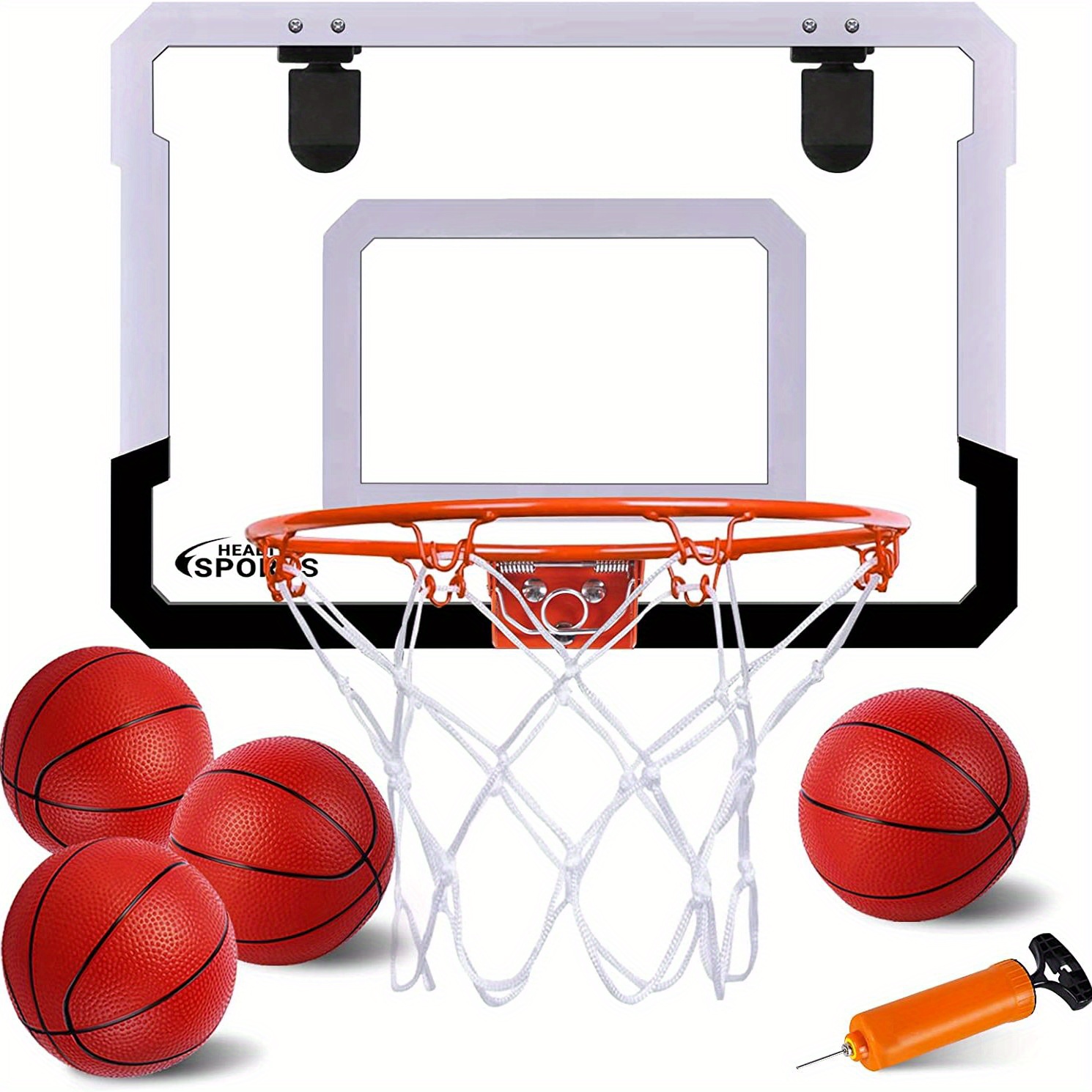 Indoor Mini Basketball Hoop Over The Door Basketball Hoop - Temu