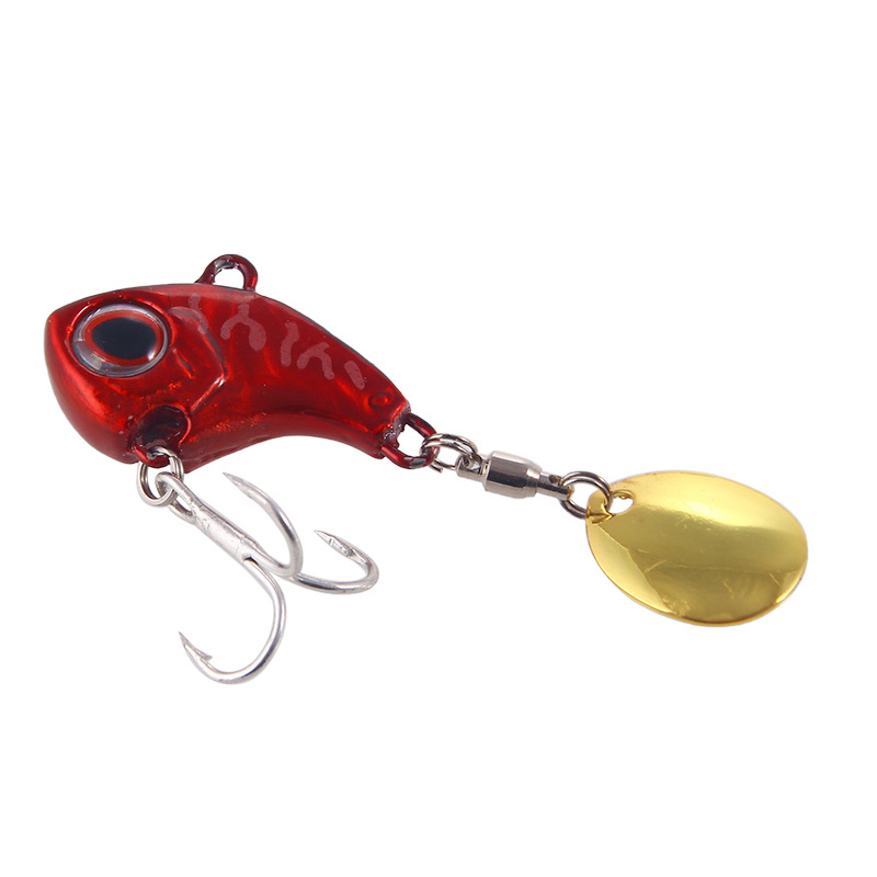 WALK FISH 1PCS Metal VIB vibration Bait Spinner Spoon Fishing Lures 12g 16g  Jigs Trout Winter Fishing Hard Baits Tackle Pesca