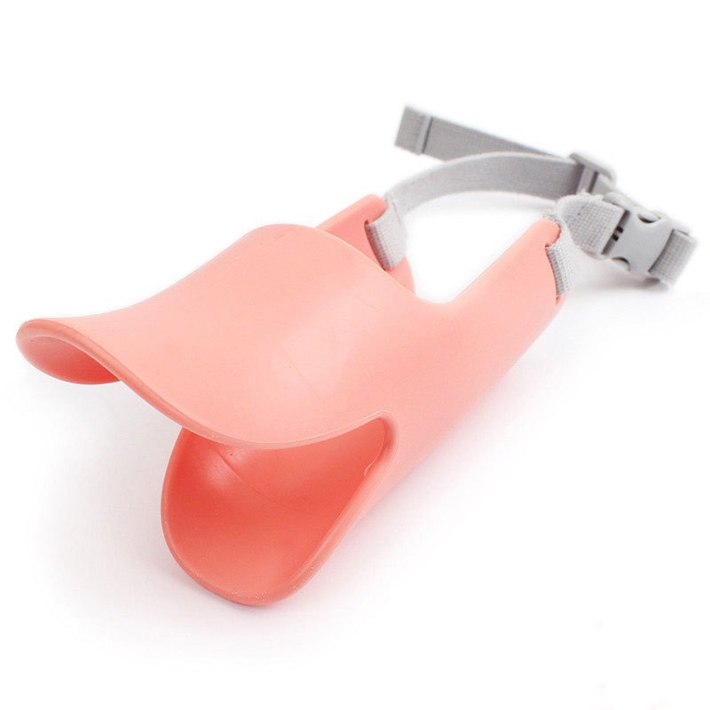 Anti Bite Dog Mouth Covers Silicone Safety Duck Mouth Shape Muzzle