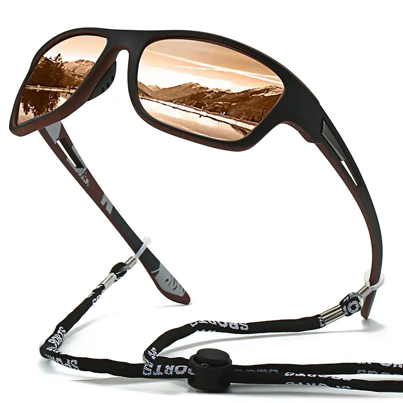 Mens Retro Square Sunglasses For Sports Fishing Driving Golf Festival -  Jewelry & Accessories - Temu Canada