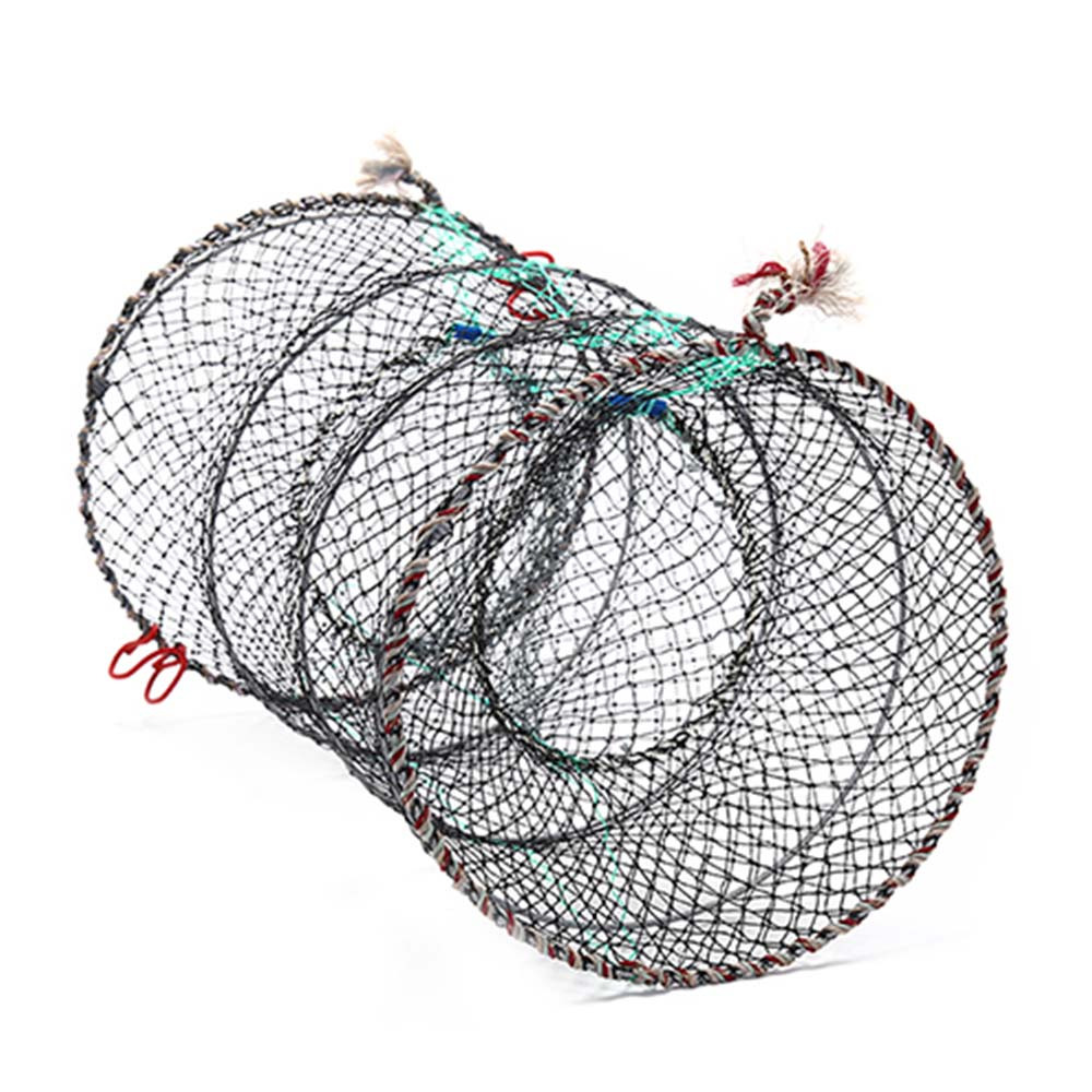 Buy Premium round folding crab trap For Fishing 