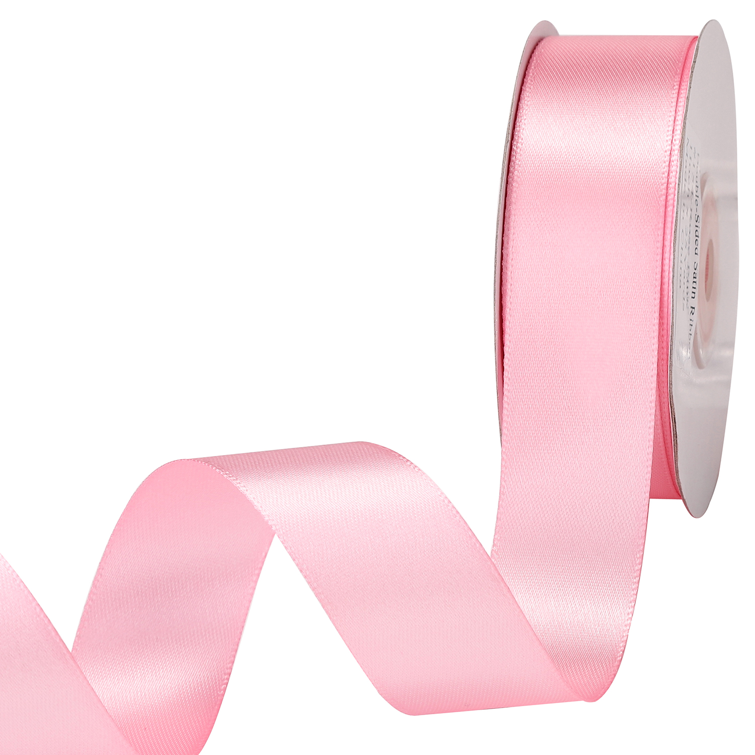 Ribbon 1 inch Flamingo Pink Ribbons for Crafts Gift Ribbon Satin Solid  Ribbon Roll 1 in x 25 Yards