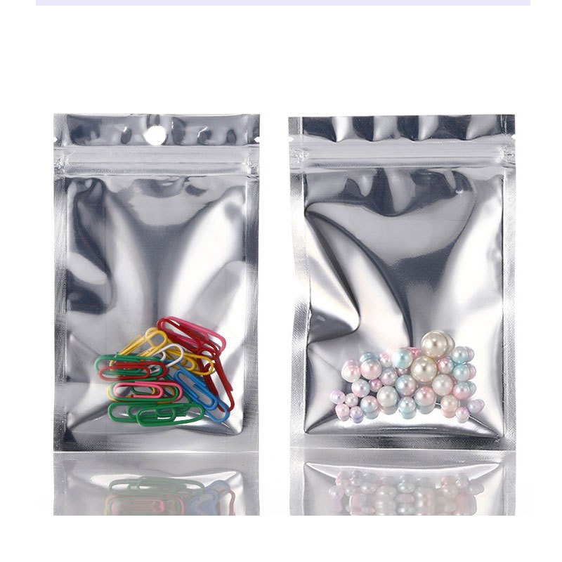Reusable resealable aluminum foil pouch packaging bags temu united