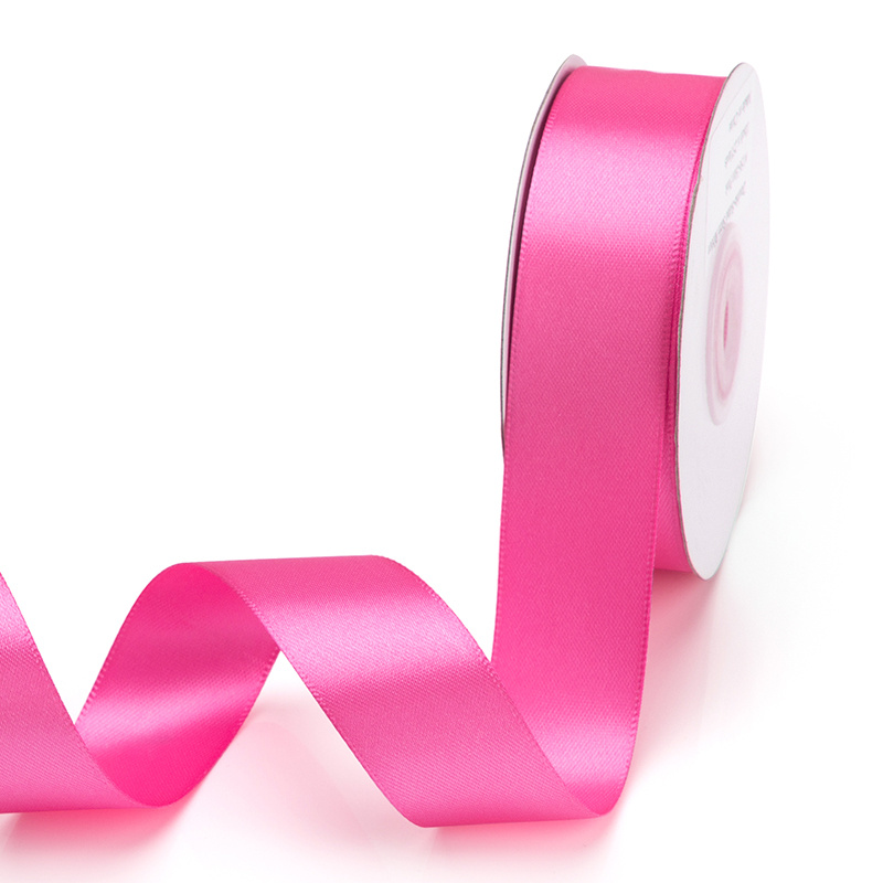 Hot Pink 1 1/2 Inch x 50 Yards Satin Double Face Ribbon