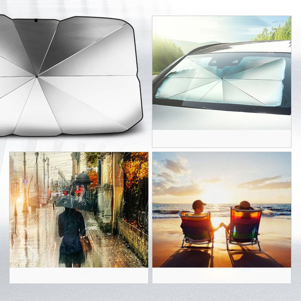 Car Sunshade Interior Front Window Sun Shade Cover Uv Temu