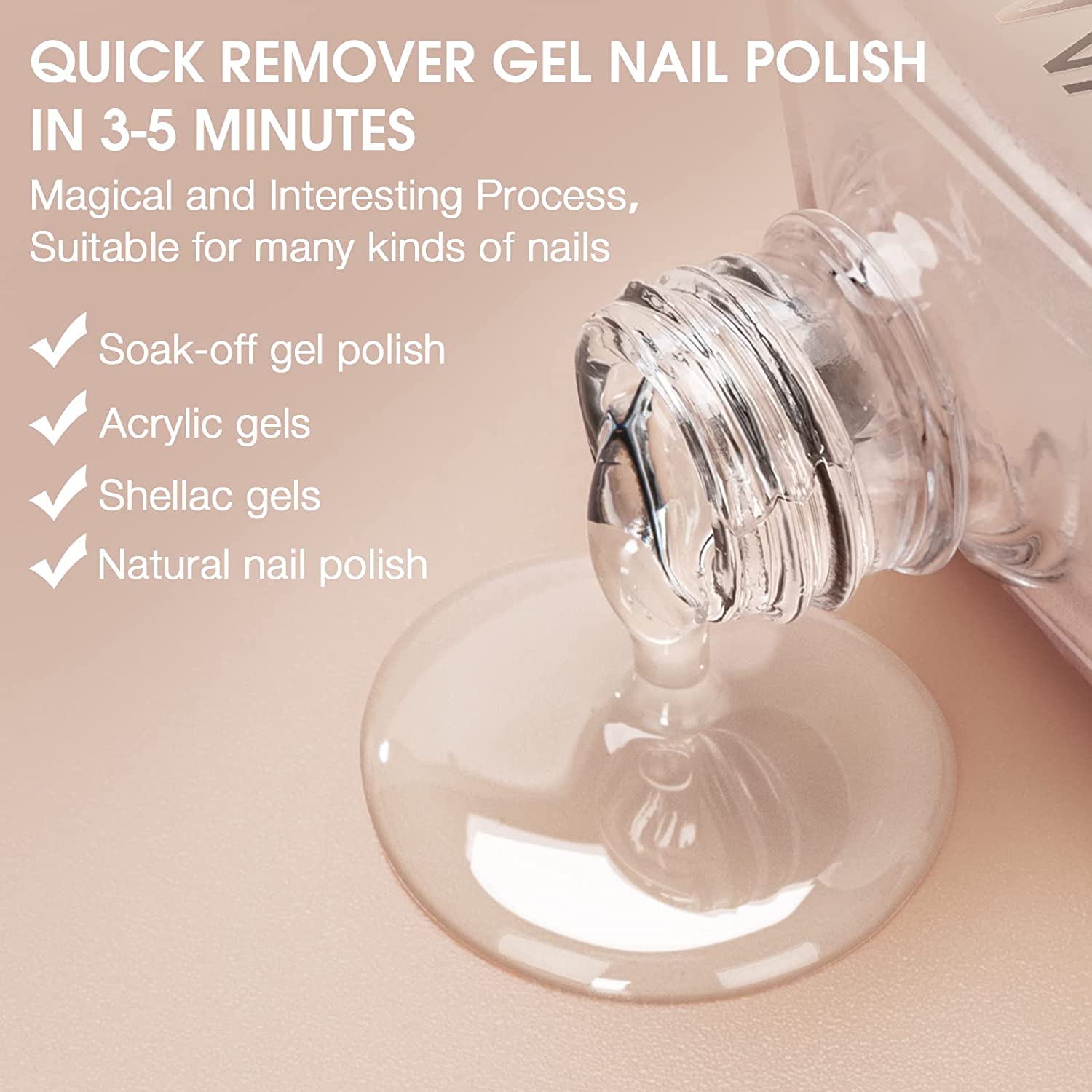 Gel Polish Remover Gel Polish Remover Large Capacity 3 Temu