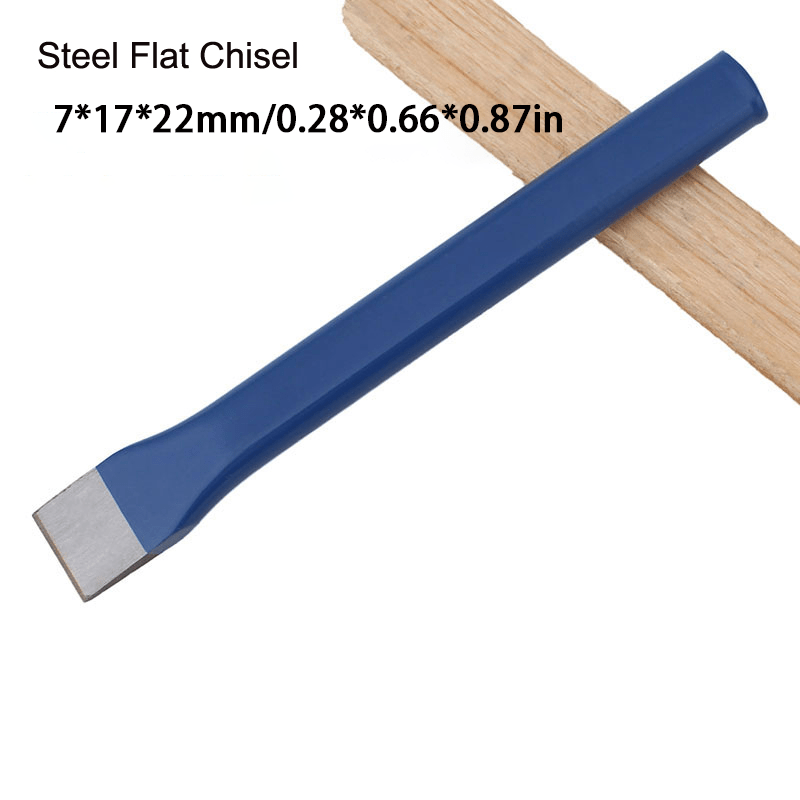 Chrome Vanadium Alloy Steel Chisel 150mm Small Head Flat Utility Chisel - Chrome Vanadium Alloy Steel Masonry Tool For Engineering & Maintenance Engineering Maintenance Tool