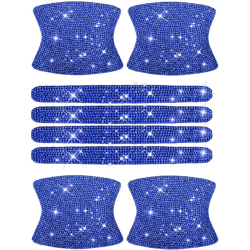Rhinestone Car Door Handle Scratch Protector Stickers