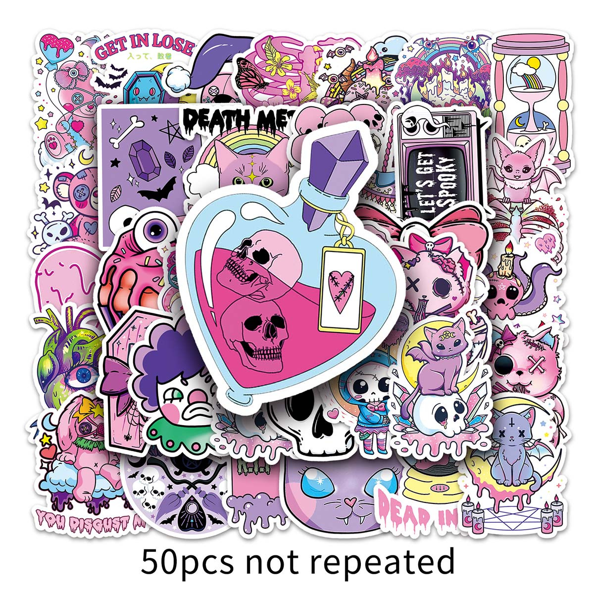Get Perfect Pastel Goth Sticker Here With A Big Discount