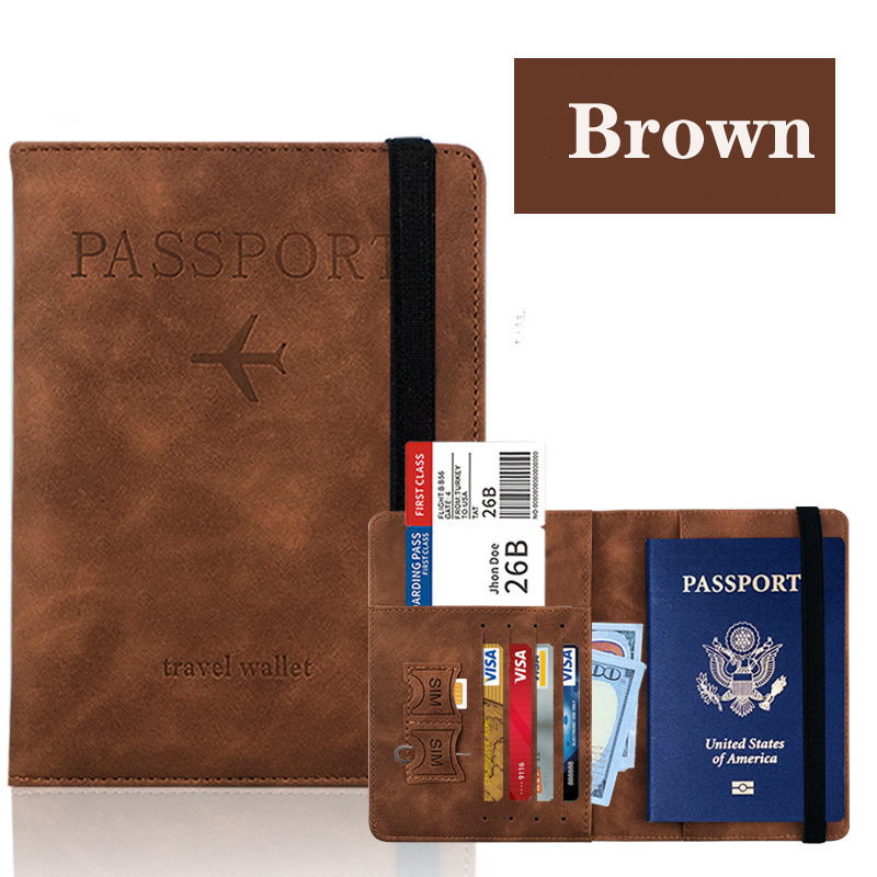 Passport Holder Travel Bag Passport And Vaccine Card Holder Combo Slim  Travel Accessories Passport Wallet For Unisex Leather Passport Cover  Protector With Waterproof Vaccine Card Slot - Temu Germany
