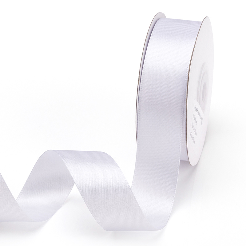  1-1/2 Wide x 100 Yards Single Faced White Satin Ribbon, White  Ribbon Use for Bows Bouquet, Gift Wrapping, Wedding Decoration, Floral  Arrangement (White) : Health & Household